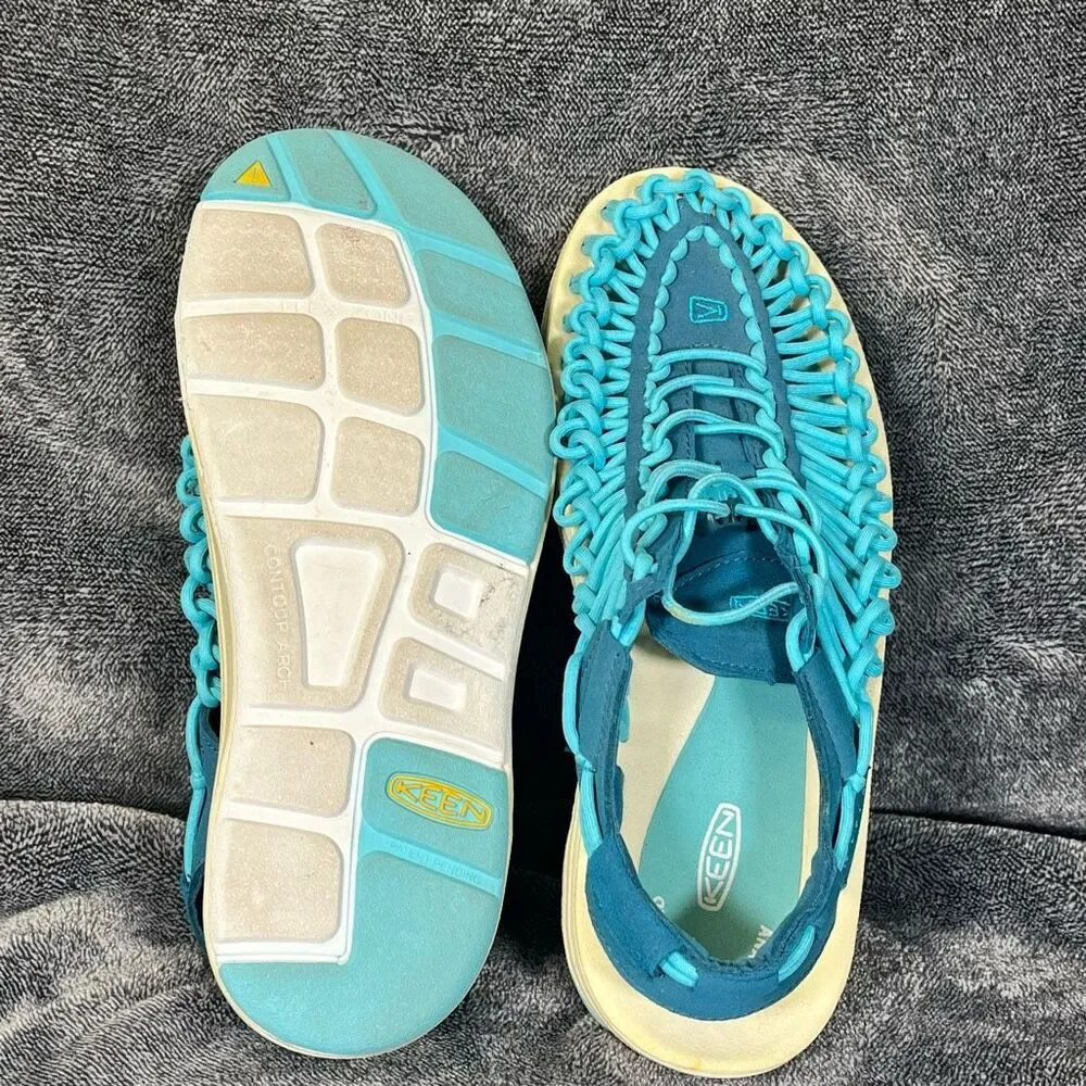 Keen UNEEK Paracord Bungee Cord Rope Water Shoes Hiking Sandals Womens US 10 - Picture 6 of 7